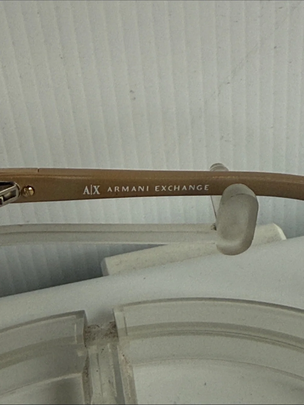 NEW ARMANI EXCHANGE AX060/S Gold Sunglasses NEW WITHOUT TAGS